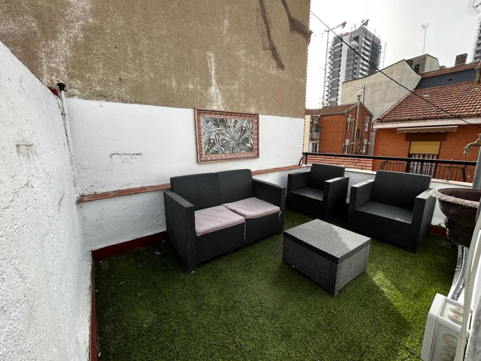 Apartamento Con Terraza Centrico Moderno Nuevo Appartement Madrid Buitenkant foto